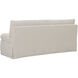 Fable Beige Slipcover Dining Bench